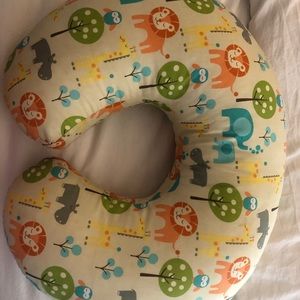 Boppy with animal case